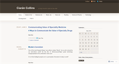 Desktop Screenshot of ciarancollins.com